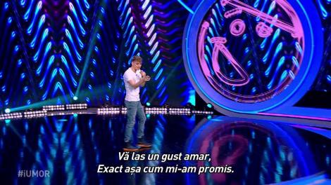 Ciprian Baciu, atac în rime la jurații iUmor. Mesajul pentru Cheloo:  20 CM..., dar în pantaloni ai 14!