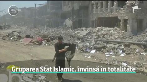 Teroriştii Statului Islamic, învinsă în totalitate