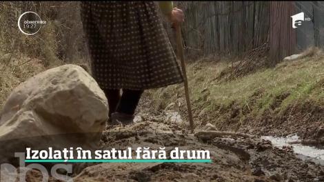 Oamenii din Ruscova, izolați în satul fără drum