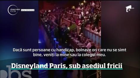 Disneyland Paris, sub asediul fricii. Mii de vizitatori au început să ţipe şi să alerge, de teama unui atac terorist