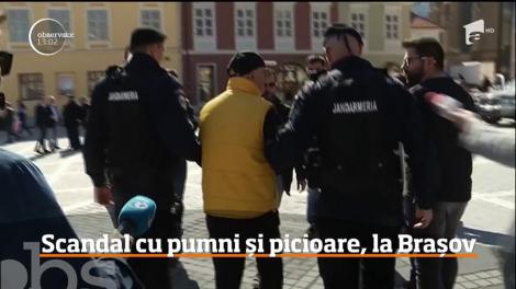 Scandal cu pumni și picioare la întâlnirea liderilor PSD cu simpatizanţii din Braşov
