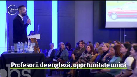 Mii de profesori din România, oportunitate inedită. Mai mulţi speakeri internaţionali le-au prezentat metode noi de predare a limbii engleze