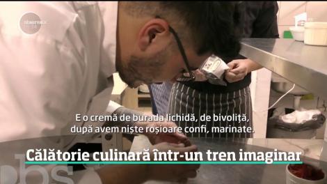 Călătorie culinară prin toată Europa într-un tren imaginar. Cum i-au răsfăţat bucătarii de la Chefi la Cuţite pe clienți