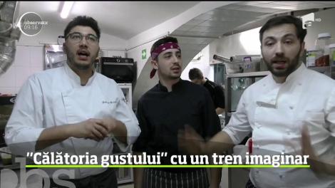 Experienţă culinară inedită! Câştigătorii de la Chefi la Cuţite au pus la cale un scenariu spectaculos, cu vagoane de tren şi bilete de călătorie