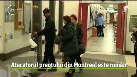 Atacatorul care a înjunghiat un preot în Montreal, chiar în timpul slujbei, este român