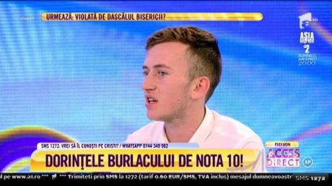 Poetul fără muză! Cristi îşi caută mireasă!