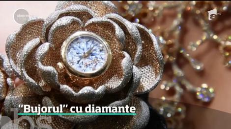 Un ceas cu 15 mii de diamante a fost prezentat în Elveţia