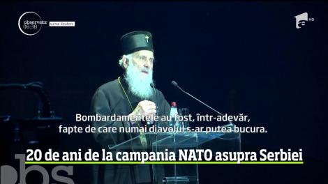 20 de ani de la campania NATO asupra Serbiei