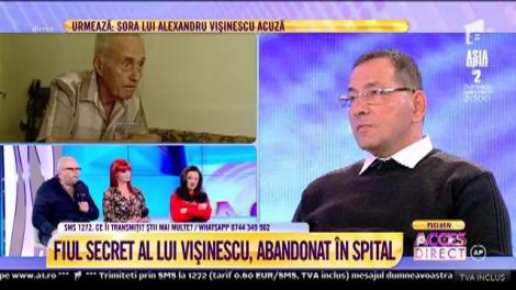 Alexandru Macarie, fiul secret al torţionarului Vişinescu: Mama nu a vrut să ştie nimic de mine!
