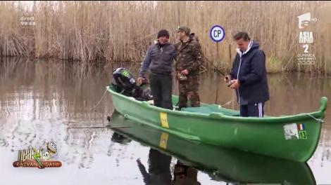 Pescuitul în Delta Dunării, cea mai bună relaxare pentru turiști: Marian Duță, reporterul de la Neatza: Am prins șapte știuci în jumătate de oră