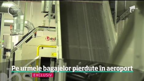 Pe urmele bagajelor pierdute în aeroport