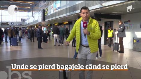 Unde se pierd bagajele când se pierd. Statistic, un pasager din 1.000 rămâne fără bagaj