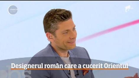 Designerul român care a cucerit Orientul, Clara Rotescu, a venit în platoul Observator