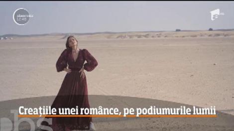 Creațiile unei românce, pe podiumurile lumii. Clara Rotescu, designerul familiilor regale