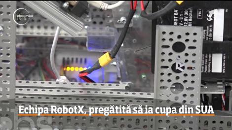 Echipa RobotX din Hunedoara, pregătită să câștige Campionatul Mondial din SUA