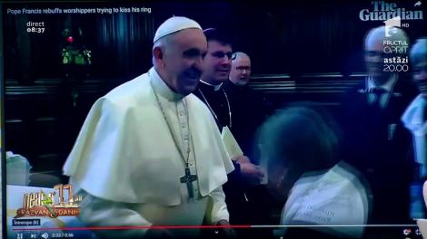 Smiley News. Imagini amuzante cu Papa Francisc