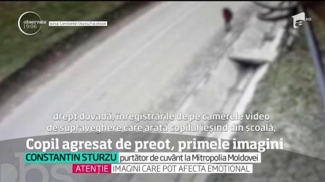 Elev agresat de preot, primele imagini. Mai marii Bisericii iau apărarea profesorului de religie şi îi acuză pe părinţii copilului