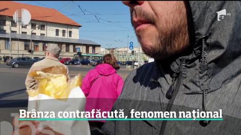 Brânza contrafăcută, fenomen național. Alimentele contrafăcute îi pun încurcătură şi pe comercianţi, care nu mai ştiu ce vând