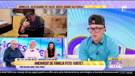 Amenințat de familia fetei? Concluzia iubitului tinerei: Ea va ajunge la Centru, iar eu la închisoare!
