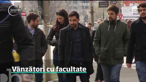 În magazinele din România lucrează vânzători cu facultate. Aproape 20 la sută dintre români au un job sub pregătirea lor