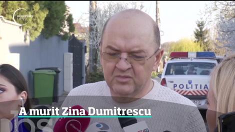 A murit Zina Dumitrescu. Creatoarea de modă s-a stins din viaţă la 82 de ani, într-un azil de lângă Bucureşti