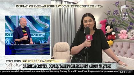Gabriela Cristea, copleşită de probleme după a doua naştere!