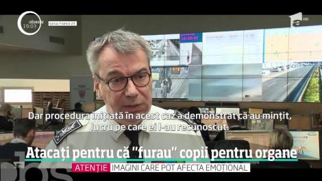 Violenţă extremă la Paris. Zeci de romi au fost bătuţi cu bâte şi răngi de francezi într-o tabără de lângă oraş