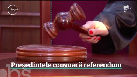 E oficial! Klaus Iohannis va convoca referendum pe Justiție pe 26 mai, în aceeaşi zi cu alegerile europarlamentare