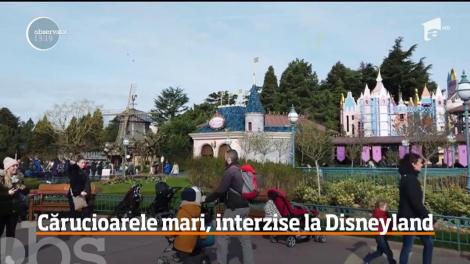 Disneyland, cel mai spectaculos parc de distracţii din Europa impune o serie de reguli stricte pentru vizitatori