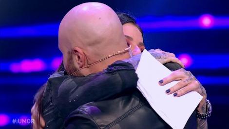 Mihai Bendeac s-a sărutat cu Roxana Vancea pe scena iUmor