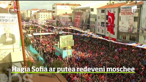 Muzeul Hagia Sofia din Istanbul va redeveni moschee