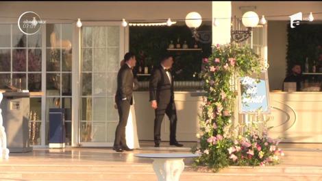 Petrecere în Bănie, noaptea trecută. Lia Olguţa Vasilescu şi Claudiu Manda au avut petrecerea de nuntă