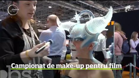 Ucenici ai artei machiajului pentru film s-au întrecut într-o competiţie tematică în Germania