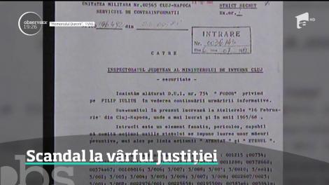 Augustin Lazăr, procurorul general al României, bănuit că ar fi acţionat în favoarea comuniştilor în calitate de incriminator
