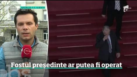 Ion Iliescu a ajuns de urgenţă la spital. Fostul preşedinte este internat la cel mai mare Institut de chirurgie cardiovasculară din ţară