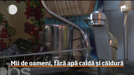 Mii de hunedoreni au rămas fără apă caldă din cauza unei avarii a termocentralei din oraş