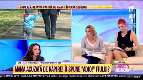 Mama Maria, acuzată de răpire de fostul bărbat, este speriată că își va vedea copilul la orfelinat: Am fost amenințată că îmi ia băiețelul de lângă mine