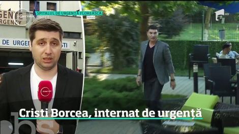Cristian Borcea a ieşit din închisoare, pentru investigaţii medicale de urgenţă. Omul de afaceri este internat sub pază la Spitalul Floreasca