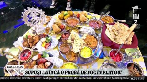 Mâncăruri tradiționale din India. Cocuța, Șerban Copoț și Bogdan Boantă, probă culinară în platoul Xtra Night Show