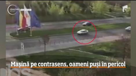 Inconştienţa unui şofer a pus în pericol zeci de oameni la intrarea în Galaţi