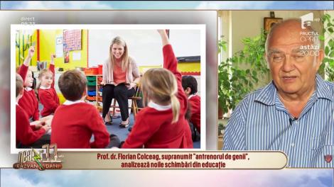 Grădinița și liceul devin obligatorii până în 2030. Profesorul Florian Colceag: Le consumă viața! Sunt prinși într-un sistem fără libertăți... o pușcărie!
