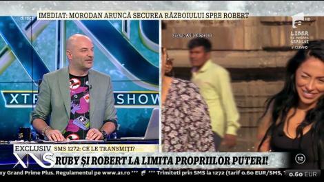 Ruby, criză de gelozie în direct! Artista vrea să-i blocheze lui Robert contul de Instagram