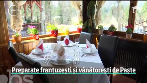 Preparate franțuzești și vânătorești de Paște, în vârf de munte