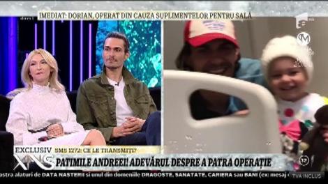 Andreea Bălan a spus ce s-a întâmplat, cu adevărat, pe masa de operație: „Am început să sângerez peste tot”
