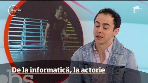 Cum a trecut Lucian Ionescu, de la informatică la actorie