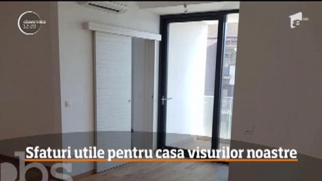 Sfaturi utile pentru casa visurilor. Ce trebuie să știm pentru a avea un mobilier generos şi spații bine stabilite pentru depozitarea lucrurilor