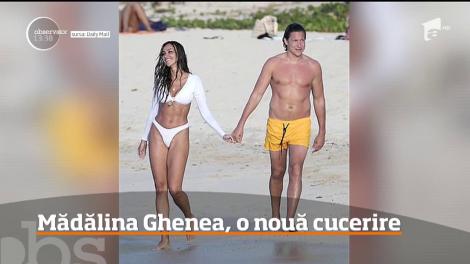 Mădălina Ghenea se află din nou în atenţia presei mondene după ce s-a bronzat pe o plajă din Caraibe alături de milionarul Vito Schnabel