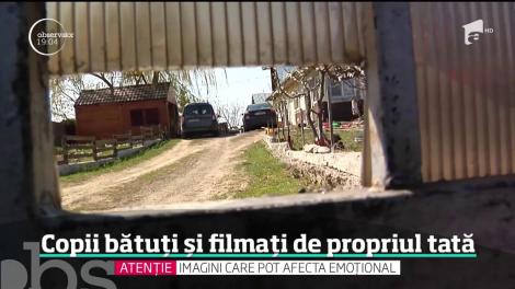 Caz şocant în Galaţi. Un tată îşi loveşte cu sălbăticie copiii pentru a-i trimite un mesaj soţiei. Femeia voia să divorţeze de bărbatul violent