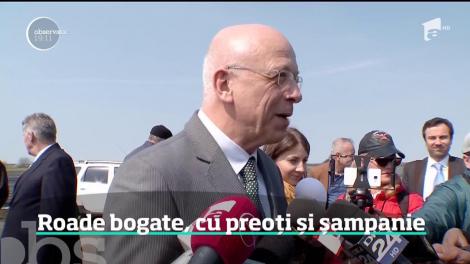 Prima cultură de sparanghel din România a fost binecuvântată de preoţi, iar ministrul Daea şi-a dorit şi o festivitate agricolă