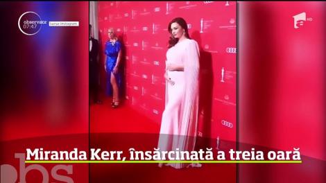Fotomodelul Miranda Kerr trăieşte din nou o mare bucurie: este însărcinată a treia oară! Şi asta la doar 10 luni după ce a avut al doilea copil